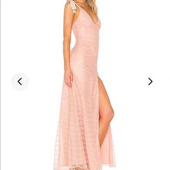 Lovers and friends pink formal dress - Picture 6 of 9